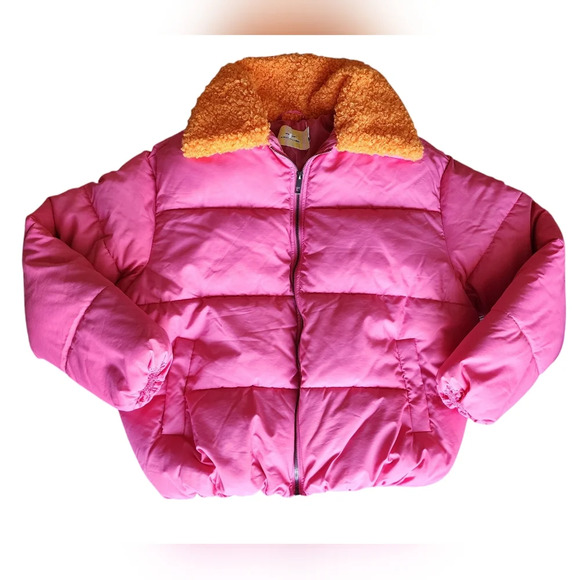 Urban Outfitters Pink Puffer Coat - Picture 9 of 13